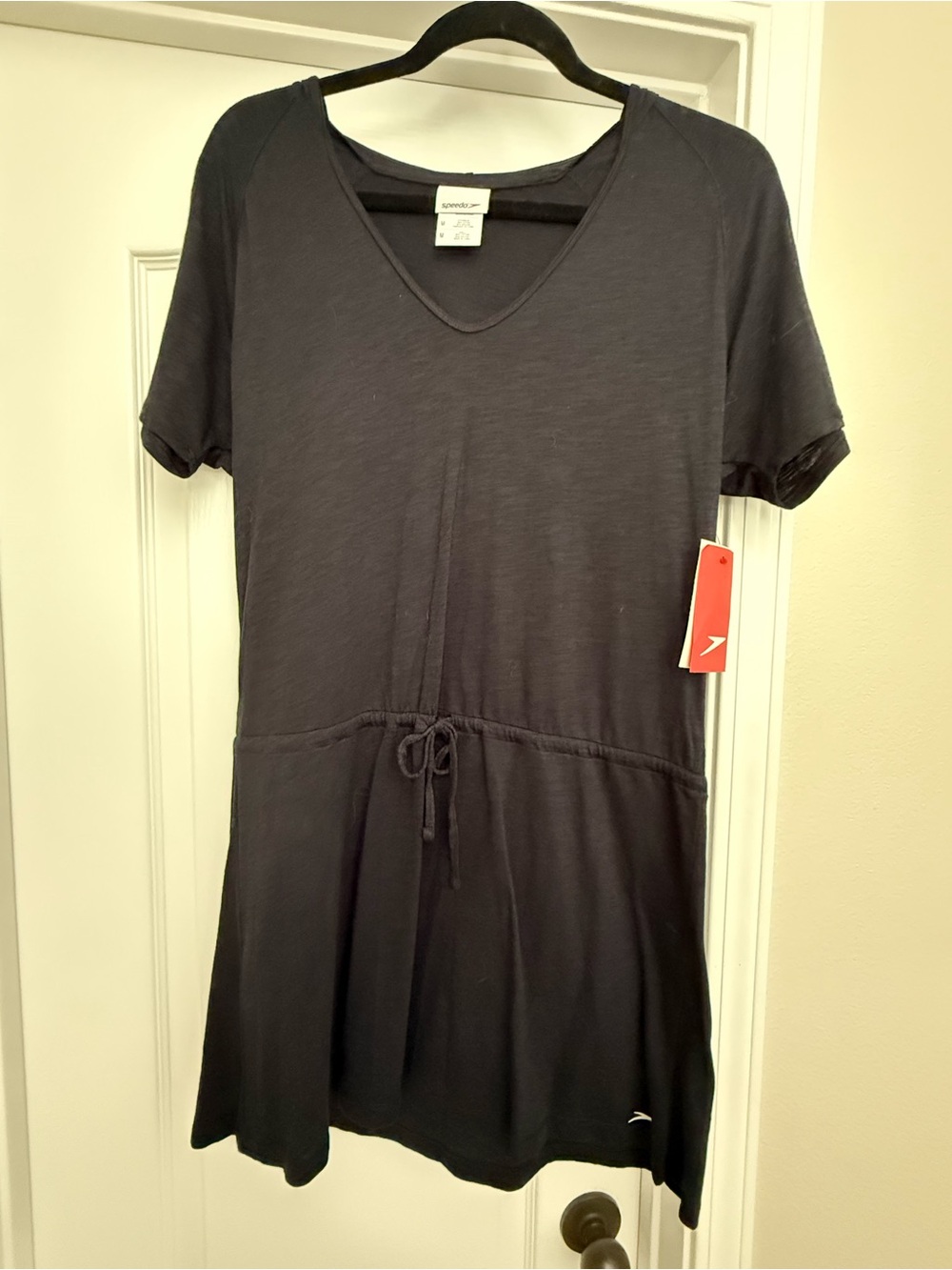 Black Speedo Swimsuit Cover-up